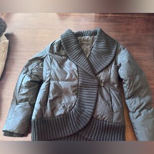 BCBGMaxAzria Black Knit Jacket